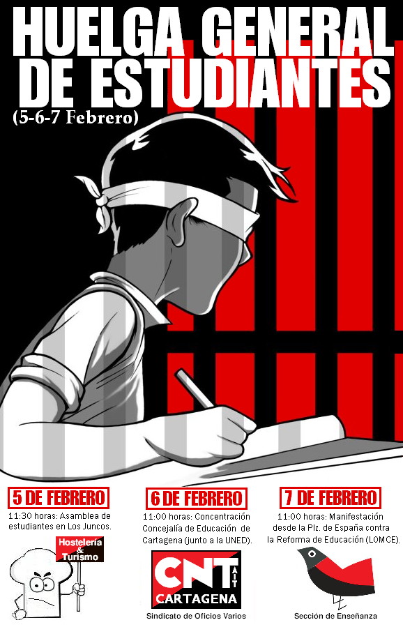 Huelga General Estudiantil - Cartagena